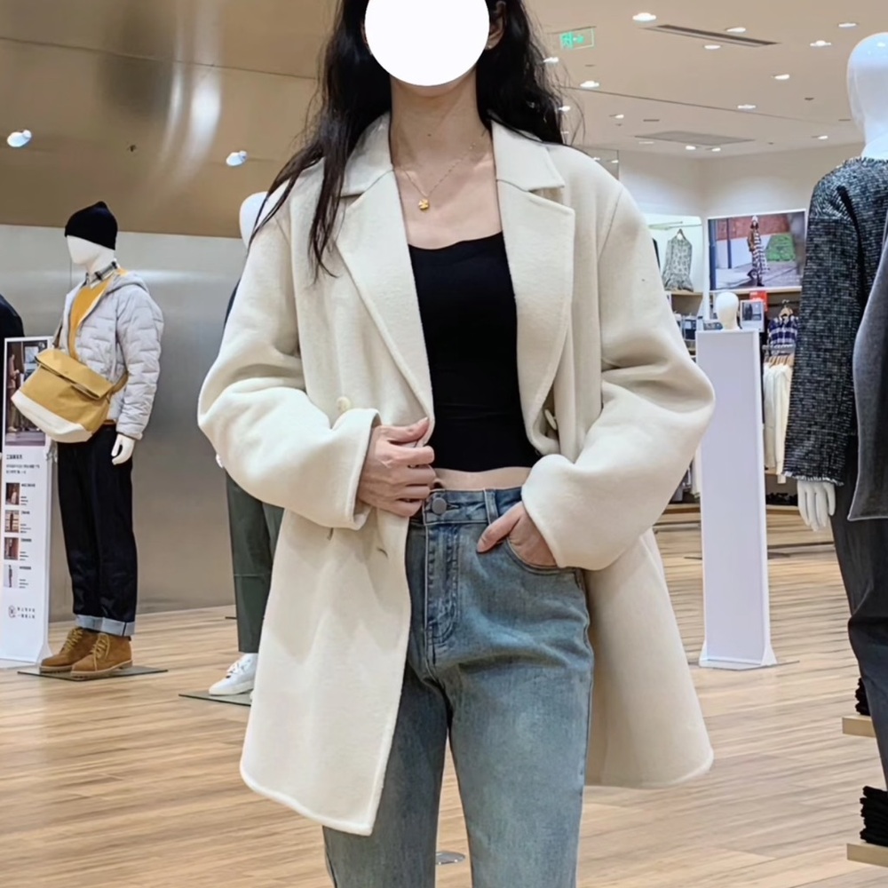 Uniqlo Wool Coat - Picture 3 of 5